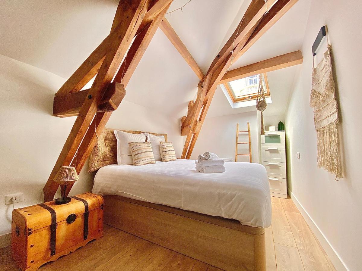 Bioves En Duplex-Climatisation-Centre Ville-Plage 멍똥 외부 사진